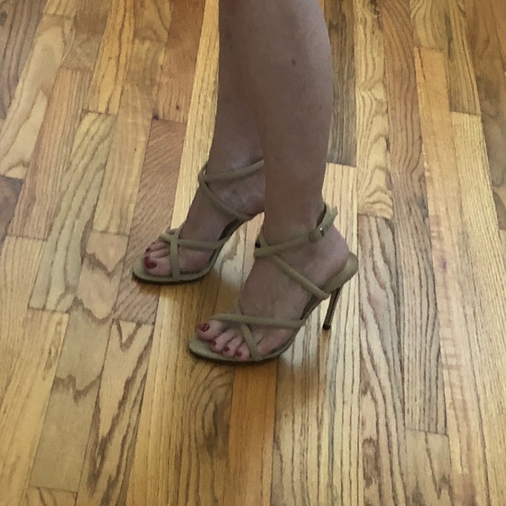 Egrey high heel sandals size 7